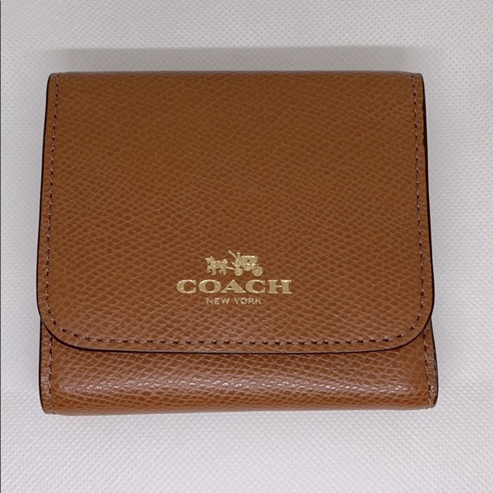 New Coach F53895 Rainbow Colorblock Small Wallet
